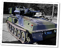 Scorpion CVRT, British army 1960's, variants still in service.